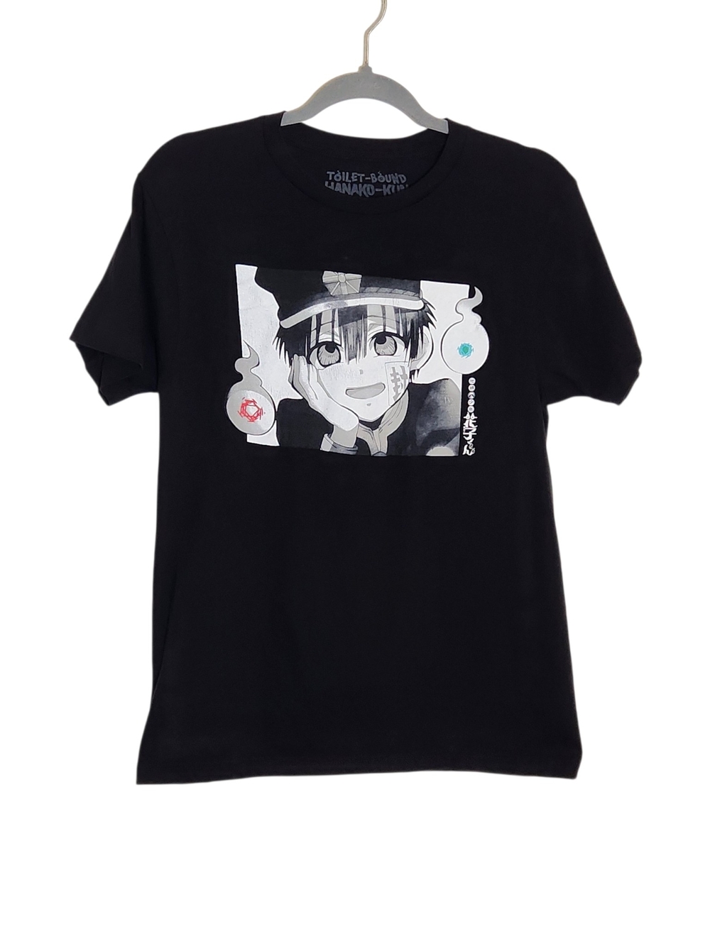Toilet-Bound Hanako-kun Black Graphic T-Shirt Size Small